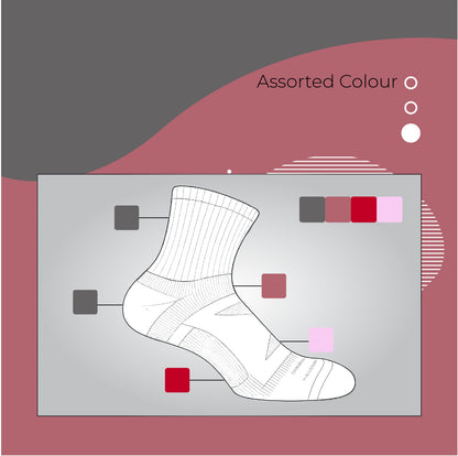 AirFlow Comfort ArchFit Ankle Socks - X Badger Store