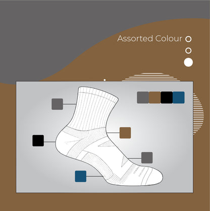 AirFlow Comfort ArchFit Ankle Socks - X Badger Store