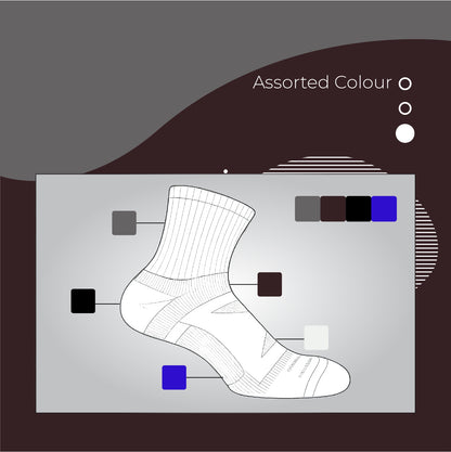 AirFlow Comfort ArchFit Ankle Socks - X Badger Store