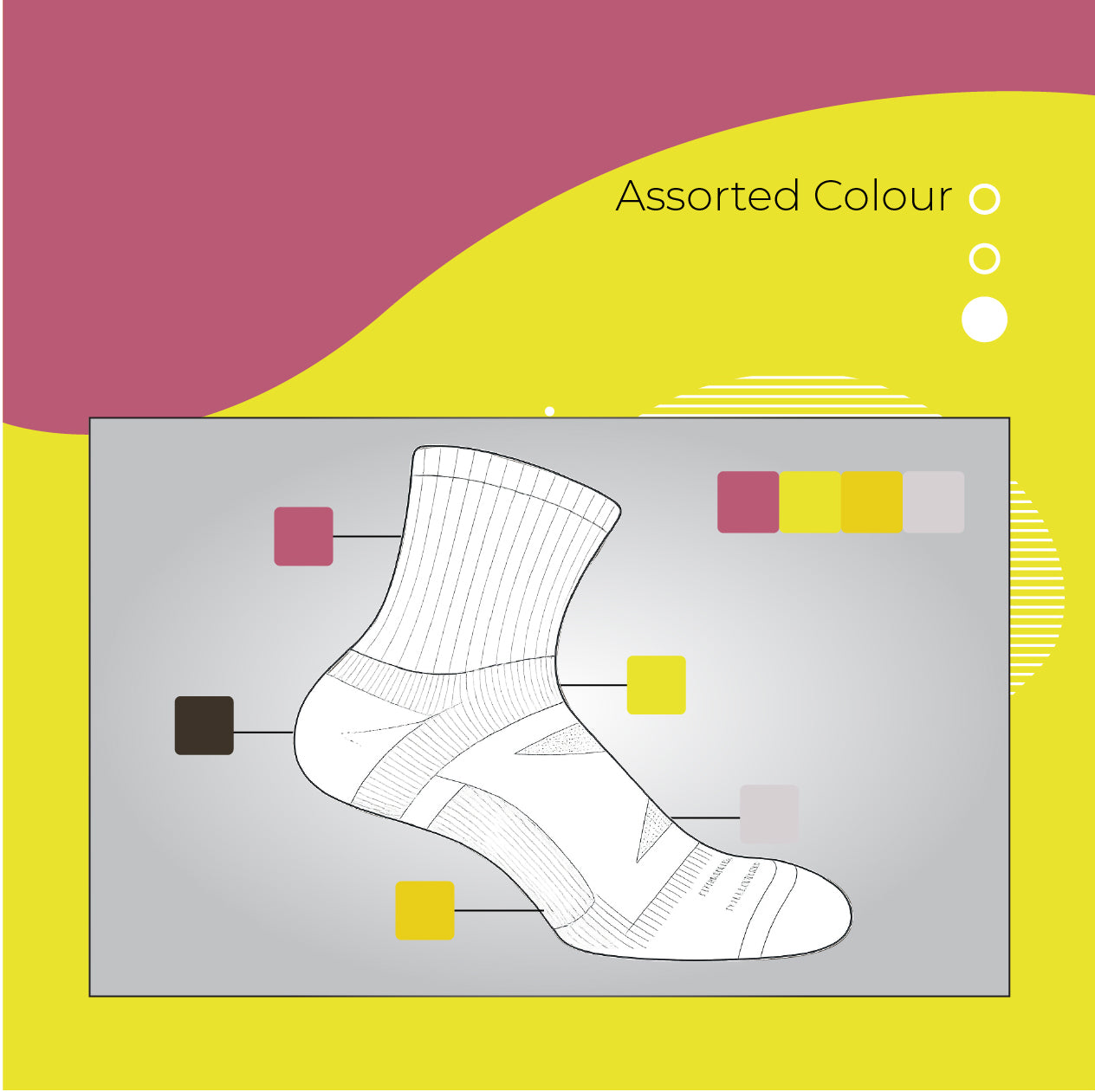 AirFlow Comfort ArchFit Ankle Socks - X Badger Store