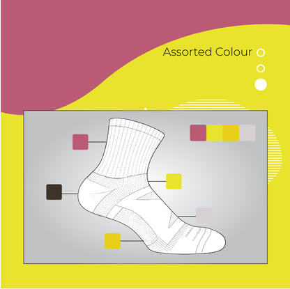 AirFlow Comfort ArchFit Ankle Socks - X Badger Store