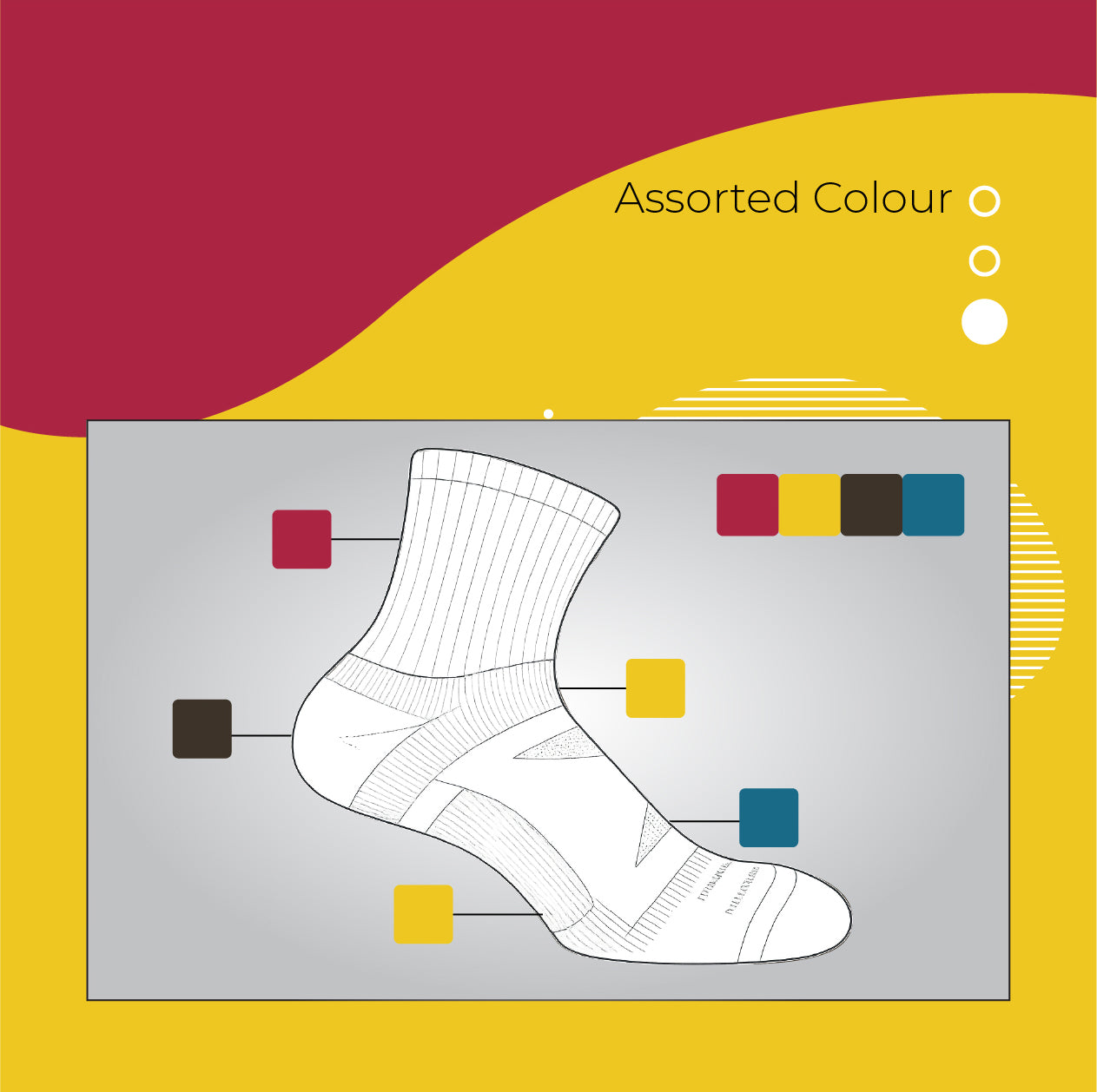 AirFlow Comfort ArchFit Ankle Socks - X Badger Store